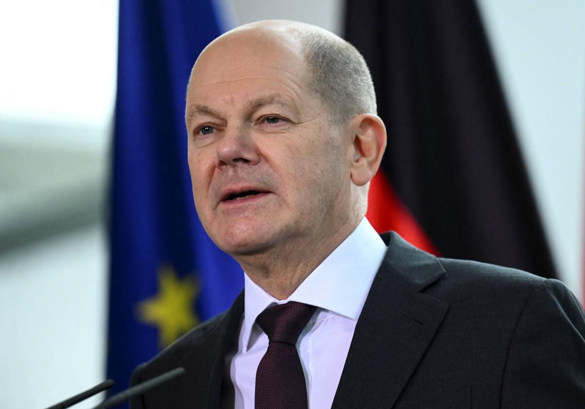 El canciller alemán, Olaf Scholz.