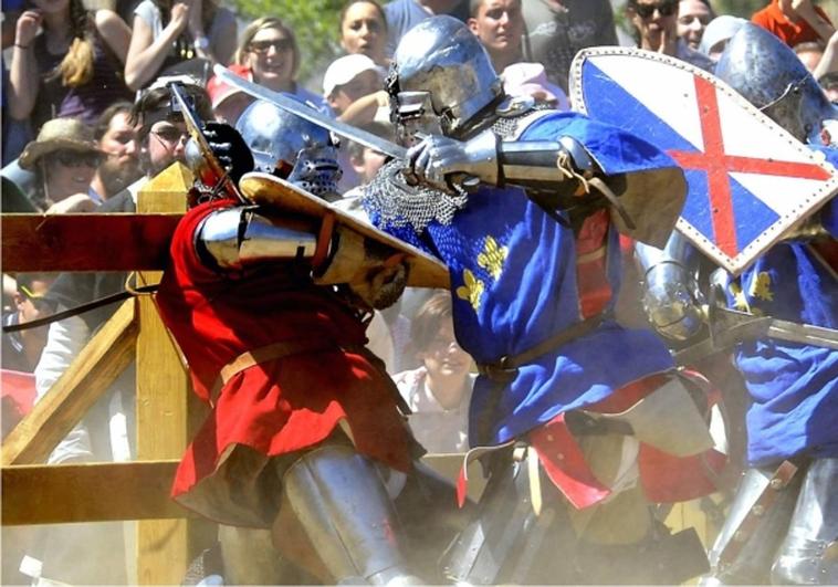 España vela armas ante el Mundial de combate medieval