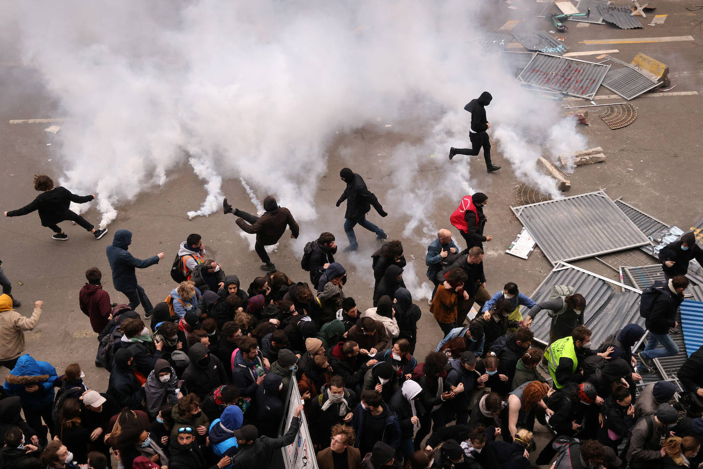 Crece la indignación en Francia por la reforma de las pensiones