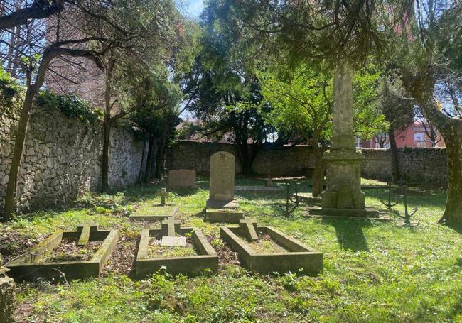 Cementerio protestante inglés' del año 1864