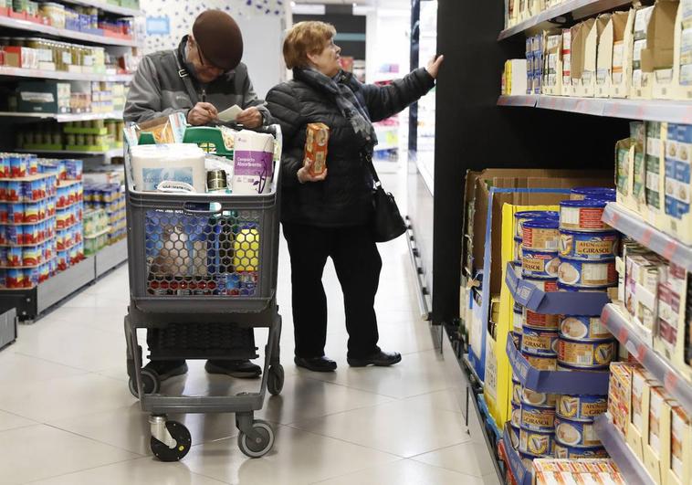 Imagen de un supermercado.