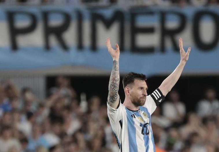 Messi llega a los 800 goles en la fiesta de Argentina