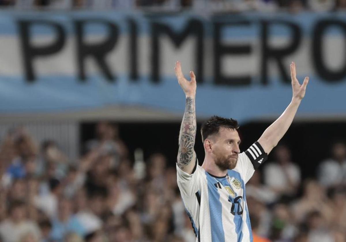 Messi llega a los 800 goles en la fiesta de Argentina