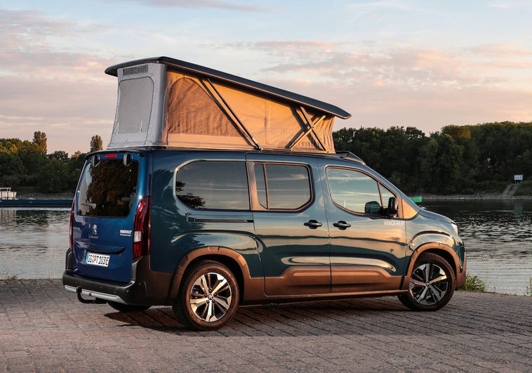 Peugeot e-Rifter Vanderer, una original camper cero emisiones