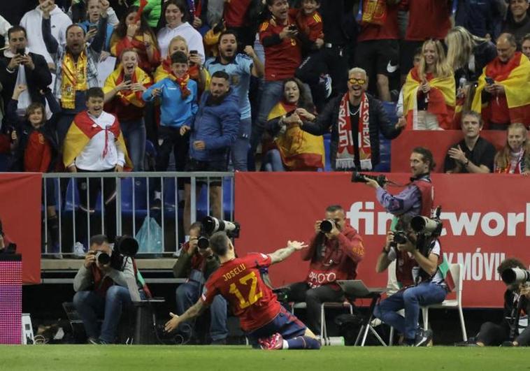 «Todavía no me lo creo», reconoce Joselu