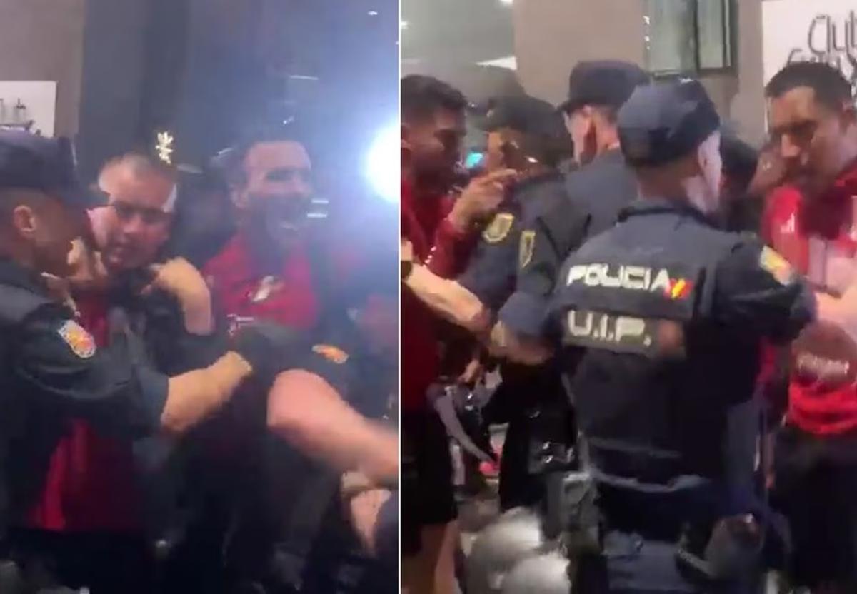 En libertad el portero de la selección peruana que agredió a un policía en Madrid