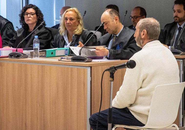 Almeida, durante una de las sesiones del juicio celebrado en la Audiencia.