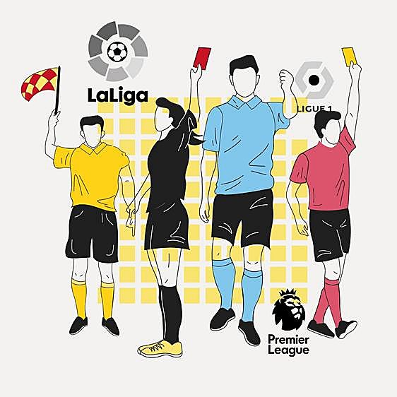 Los árbitros españoles, los mejor pagados del mundo