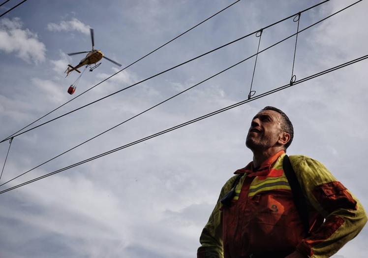 Los incendios, en imágenes