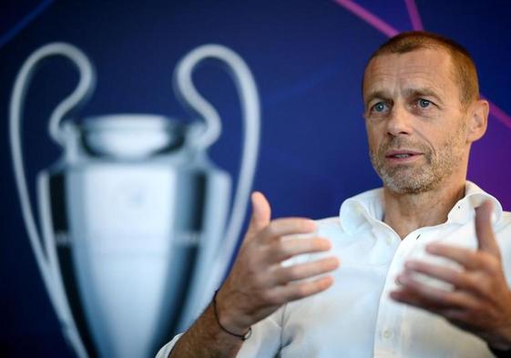 Aleksander Ceferin, presidente de la UEFA