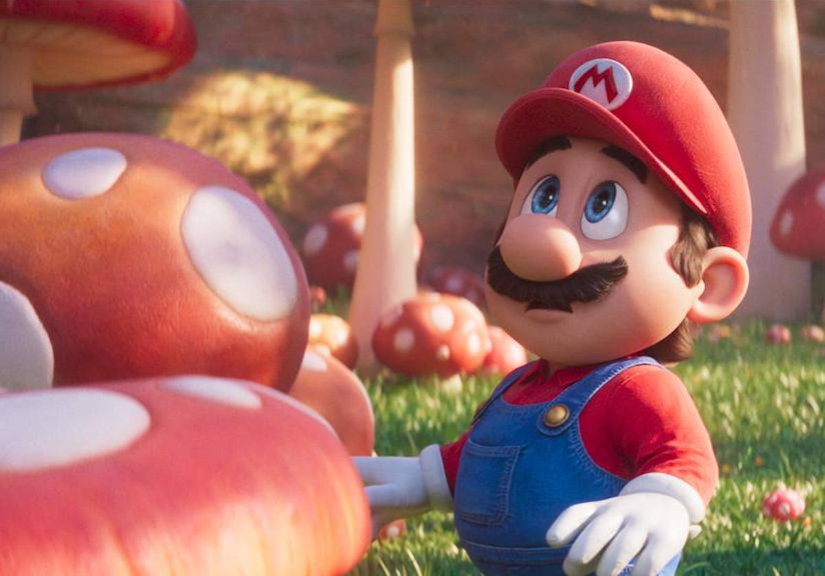Mario, en un fotograma de la película.