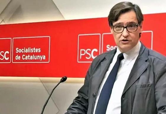 Salvador Illa, líder del PSC.