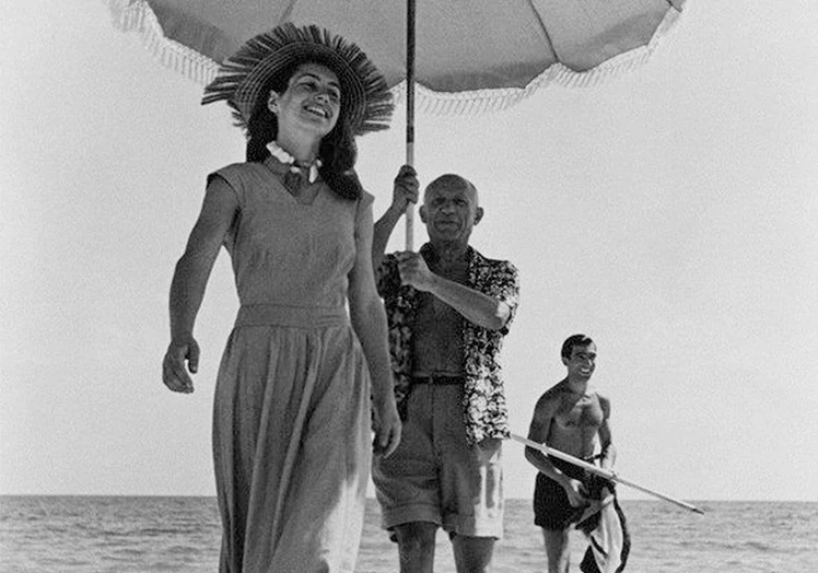 Picasso and Francoise Gilot.