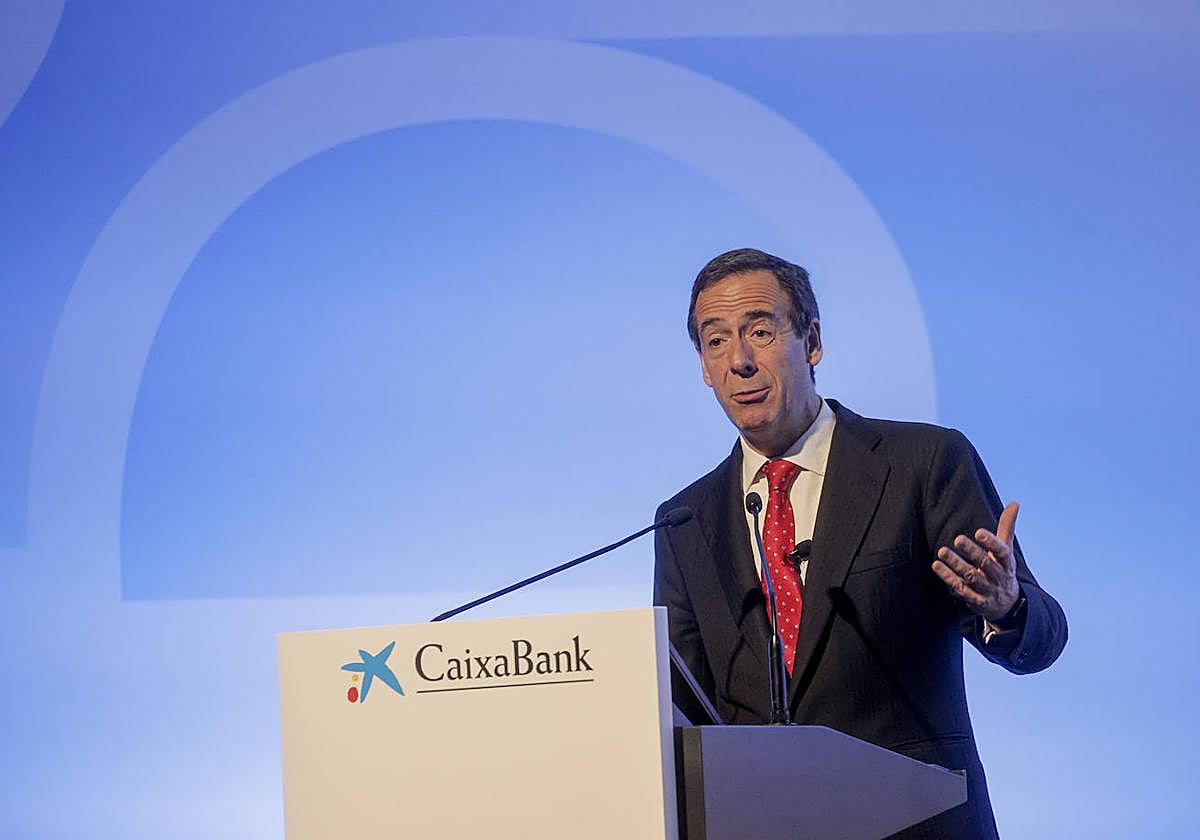 El consejero delegado de CaixaBank, Gonzalo Gortázar.