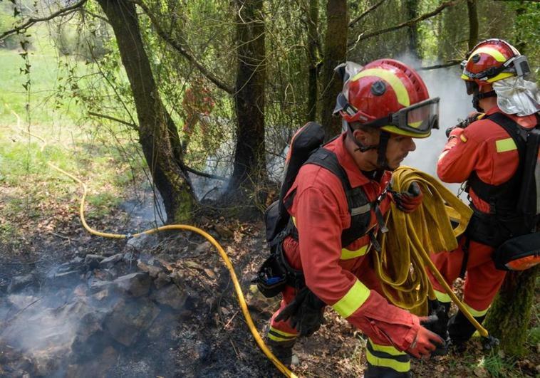 Cinco denunciados y otros diez investigados por los incendios en Asturias