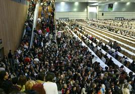 Aspirantes a una plaza de empleo público en Barakaldo.