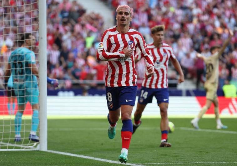 Un doblete de Griezmann prolonga la racha del Atlético