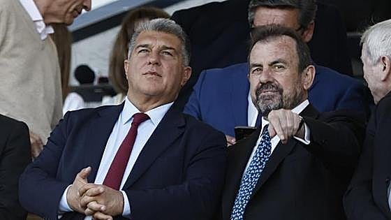 Laporta atiza al Real Madrid por el 'caso Negreira'