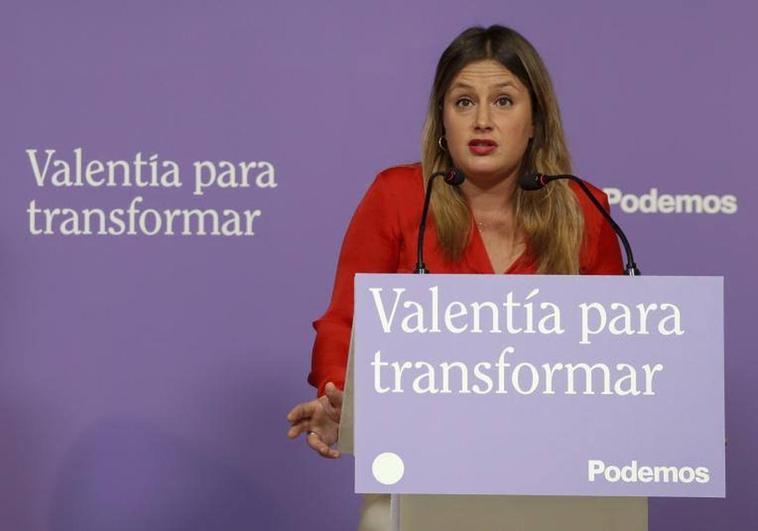 Podemos culpa a Díaz de «reforzar la idea» de la desunión con Sumar