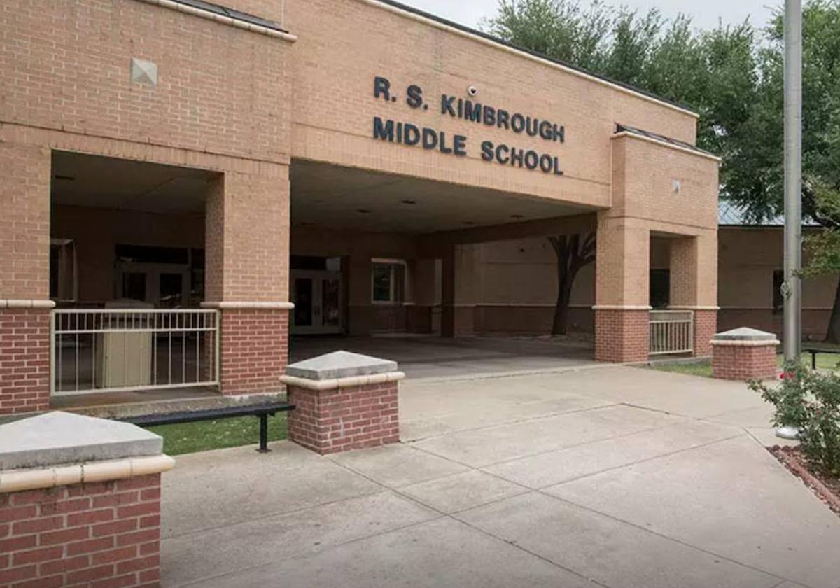 Las instalaciones de la secundaria de Kimbrough en Dallas, en Estados Unidos