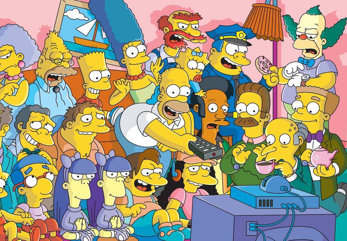 Personajes de 'Los Simpson'.