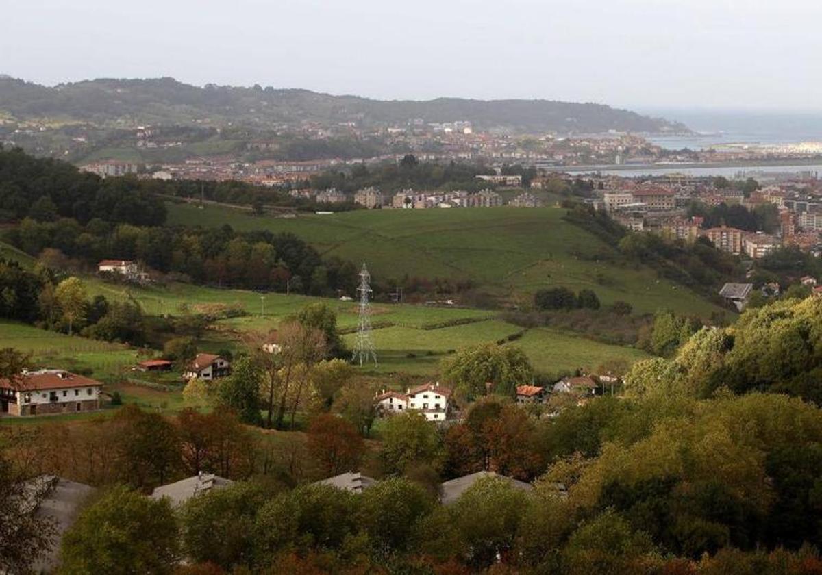 Barrio de Olaberria de Irun.