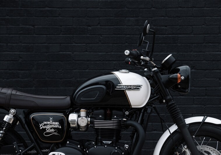 Bonneville T120 Black: motocicleta exclusiva y numerada de Triumph