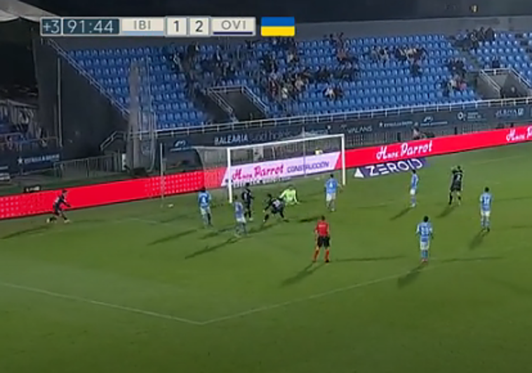 El Oviedo sentencia al Ibiza