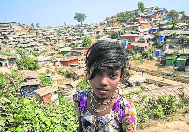 Los rohingya no cuentan como minoría étnica y viven desterrados en campos de refugiados.