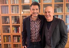 Carlos del Amor y Luca Zingaretti