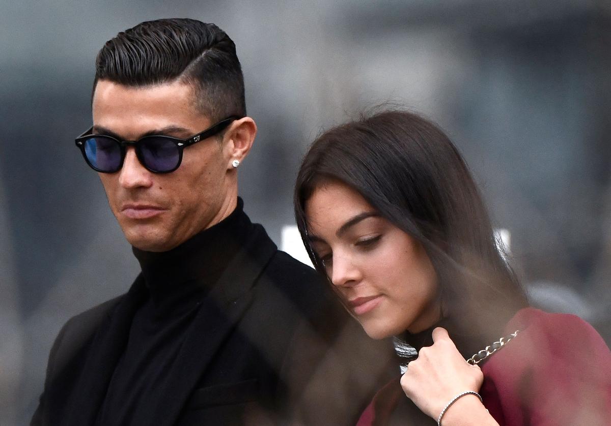 Georgina y Cristiano.