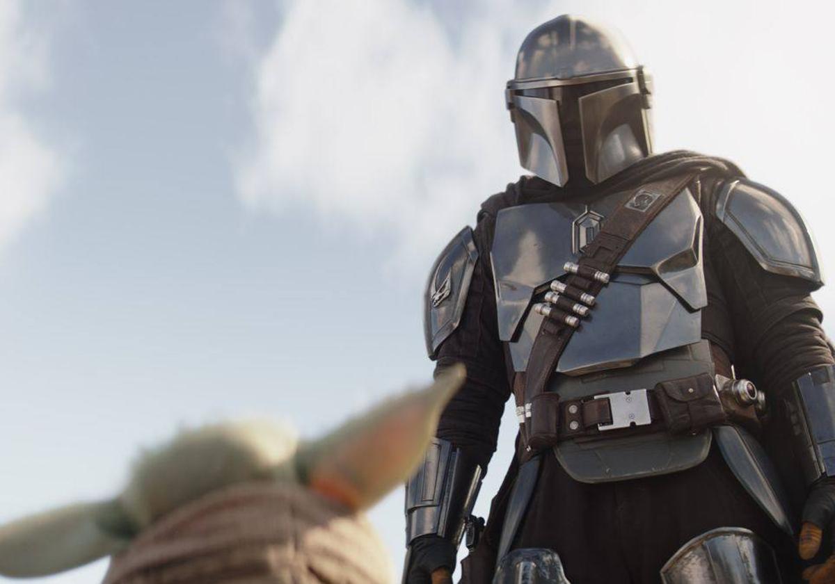 Una imagen de la tercera temporada de 'The Mandalorian'.