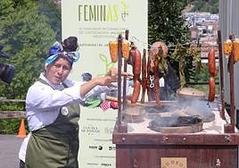 Alvarez se trajo de su tierra un peculiar horno ancestral que permite hasta 16 técnicas distintas de cocción