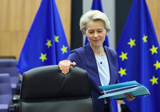 La presidenta de la Comisión Europea, Ursula von der Leyen.