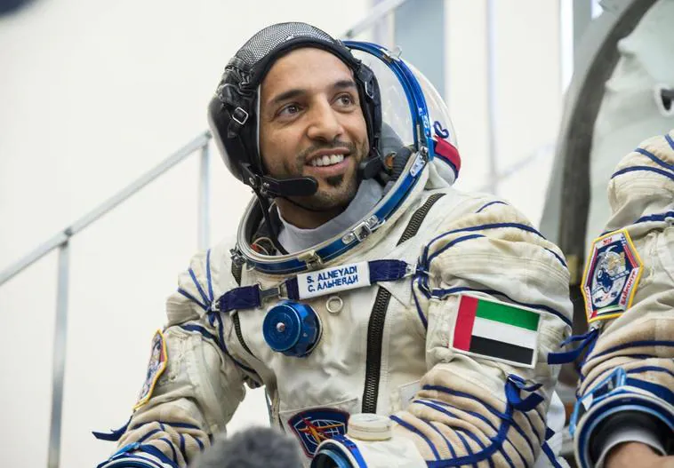 Sultan Al Neyadi, astronauta de Emiratos Árabes Unidos, durante su etapa de formación en la NASA.