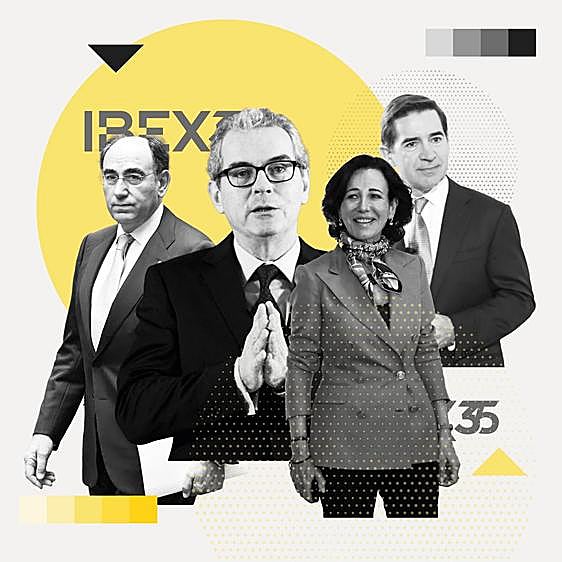 Los sueldos de las cúpulas del Ibex baten de lejos la inflación