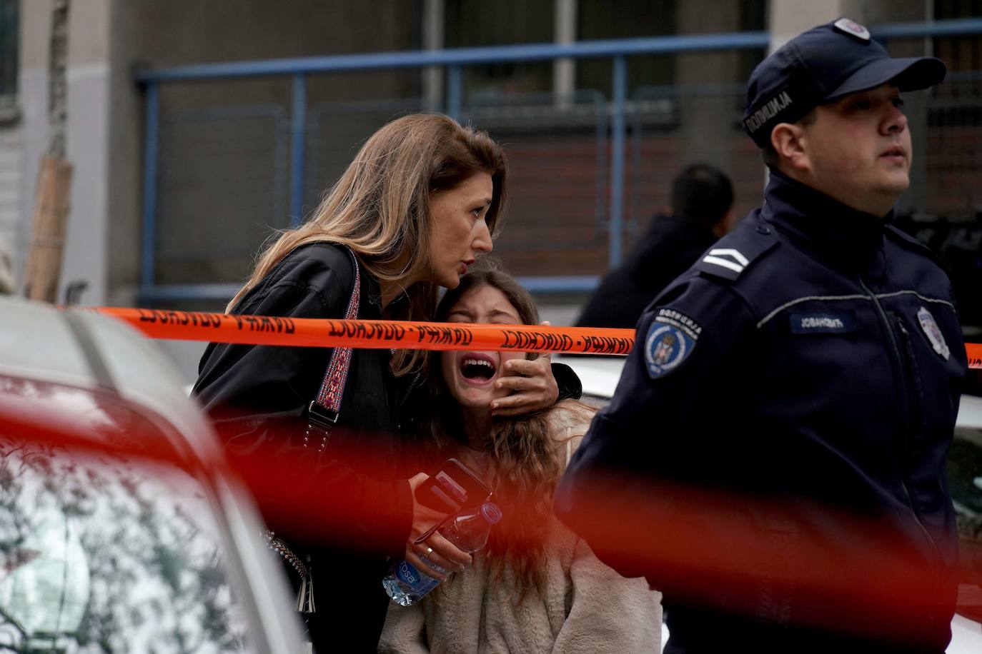 Tiroteo en una escuela de Belgrado