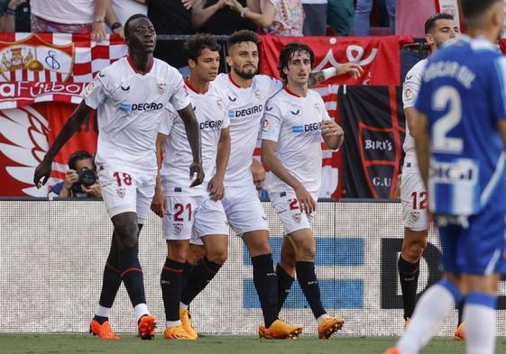 Pape Gueye consuma la remontada del Sevilla y hunde al Espanyol