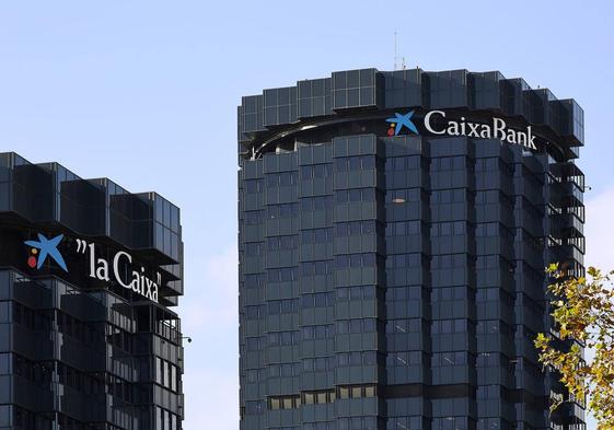 Sede de CaixaBank en Barcelona.