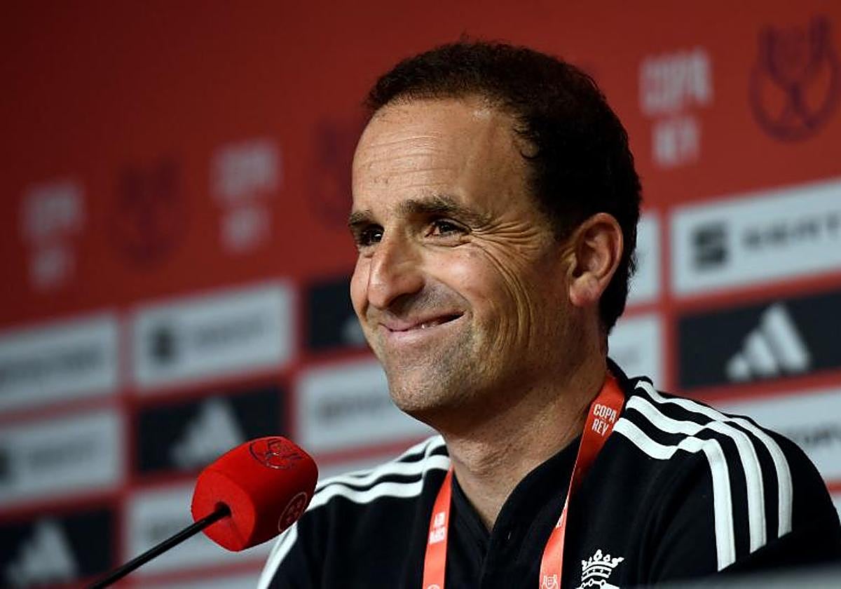 Arrasate: «La única opción de ganar es hacer un partido perfecto»