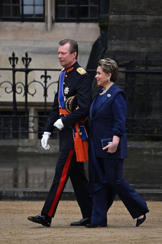 Los Grandes Duques de Luxemburgo, Enrique y María Teresa. 