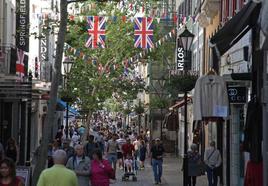 Gibraltar se sumó este sábado a la celebración por la coronación de Carlos III.