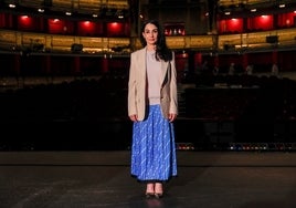 La directora y coreógrafa de 'Raymonda', Tamara Rojo, en el Teatro Real.