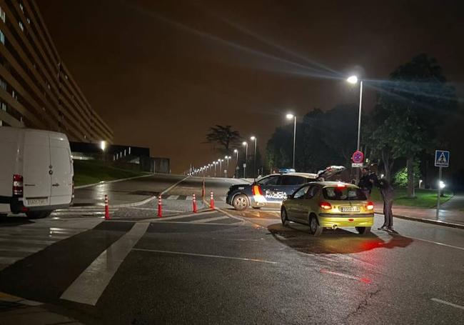 La policía acordonó los accesos al Hospital