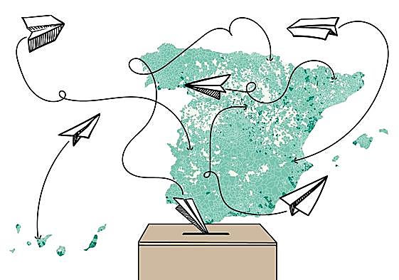 El censo 'al revés': los pueblos en los que más extranjeros pueden votar el 28-M