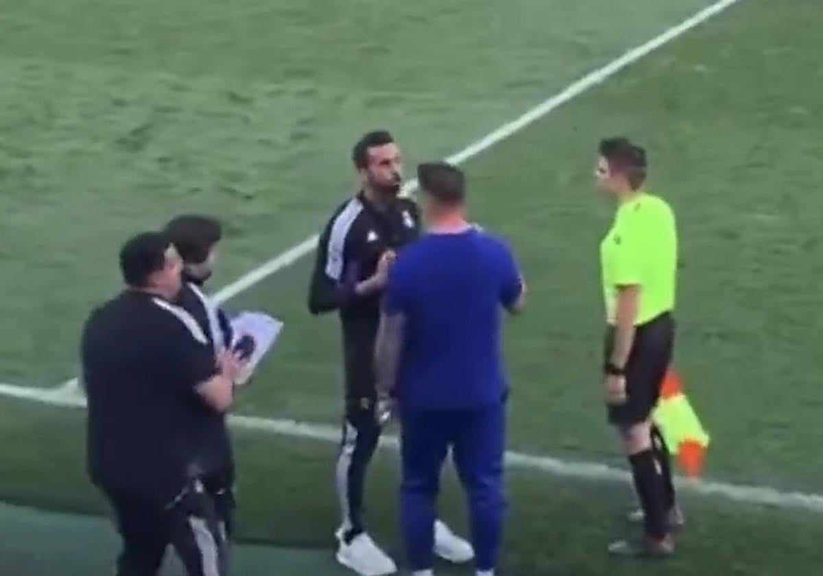 Torres y Arbeloa se encaran en pleno derbi juvenil: «Te vuelo la cabeza»