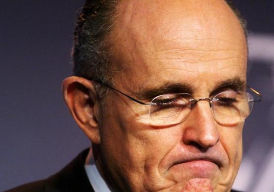 Rudolph Giuliani, en una imagen de archivo durante una rueda de prensa en Washington