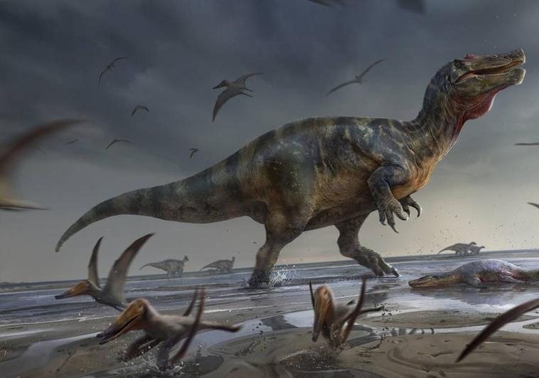 Así era el espinosáurido, el gigante que no podría haber matado jamás al T-Rex en 'Parque Jurásico 3'