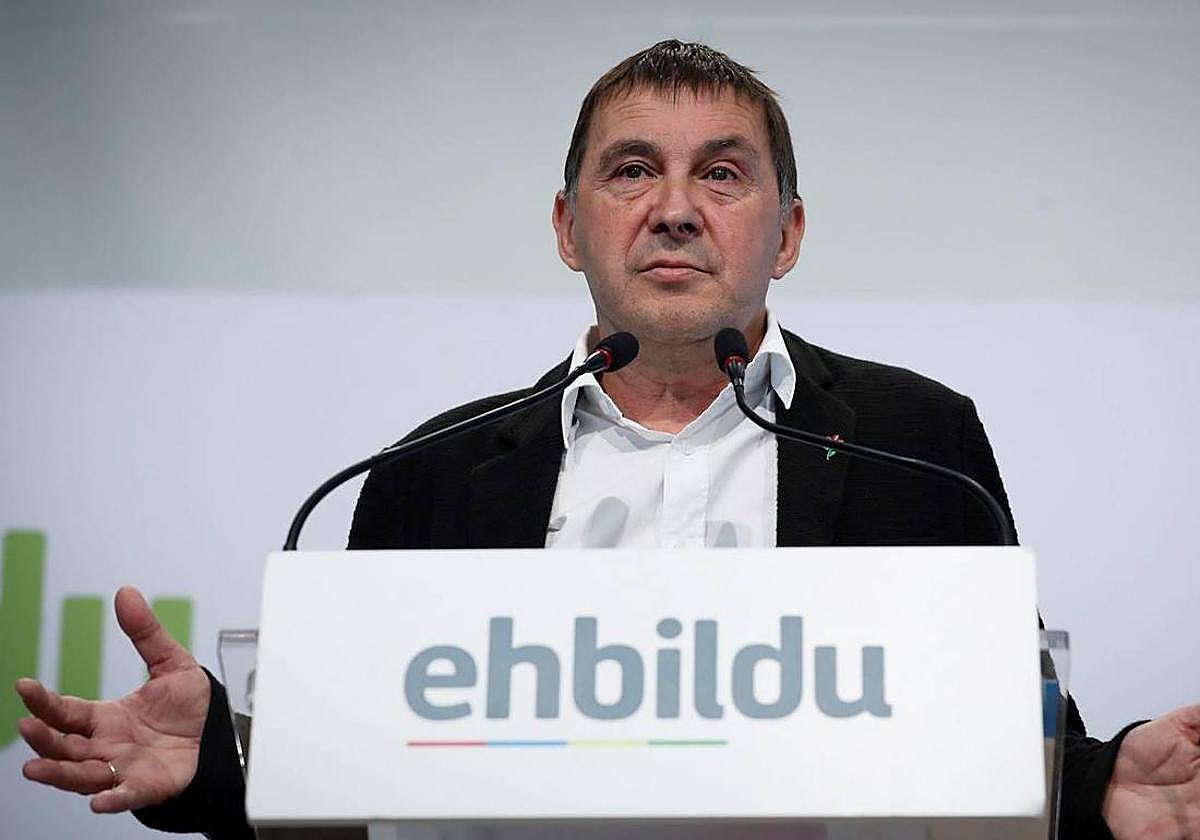 Arnaldo Otegi, líder de EH Bildu.