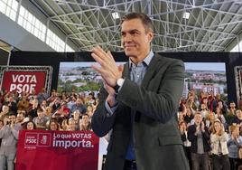 El presidente del Gobierno, Pedro Sánchez